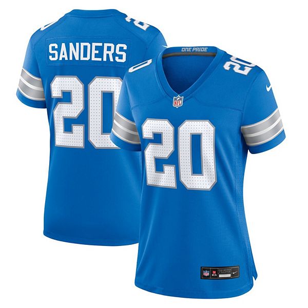 

Женская игровая футболка Barry Sanders синего цвета Detroit Lions для вышедших на пенсию игроков Nike, Синий, Женская игровая футболка Barry Sanders синего цвета Detroit Lions для вышедших на пенсию игроков Nike
