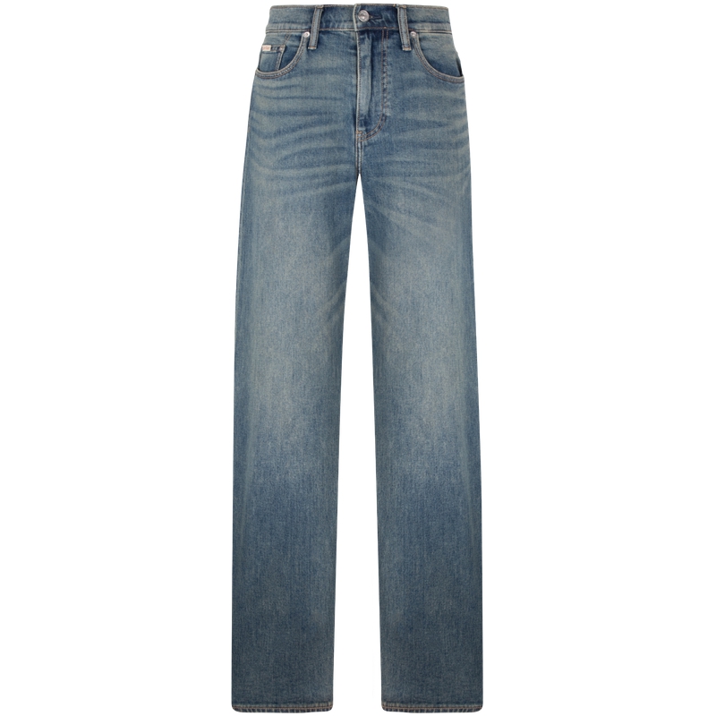 

Футболка Calvin Klein Jeans женская джинсовая светло-голубая