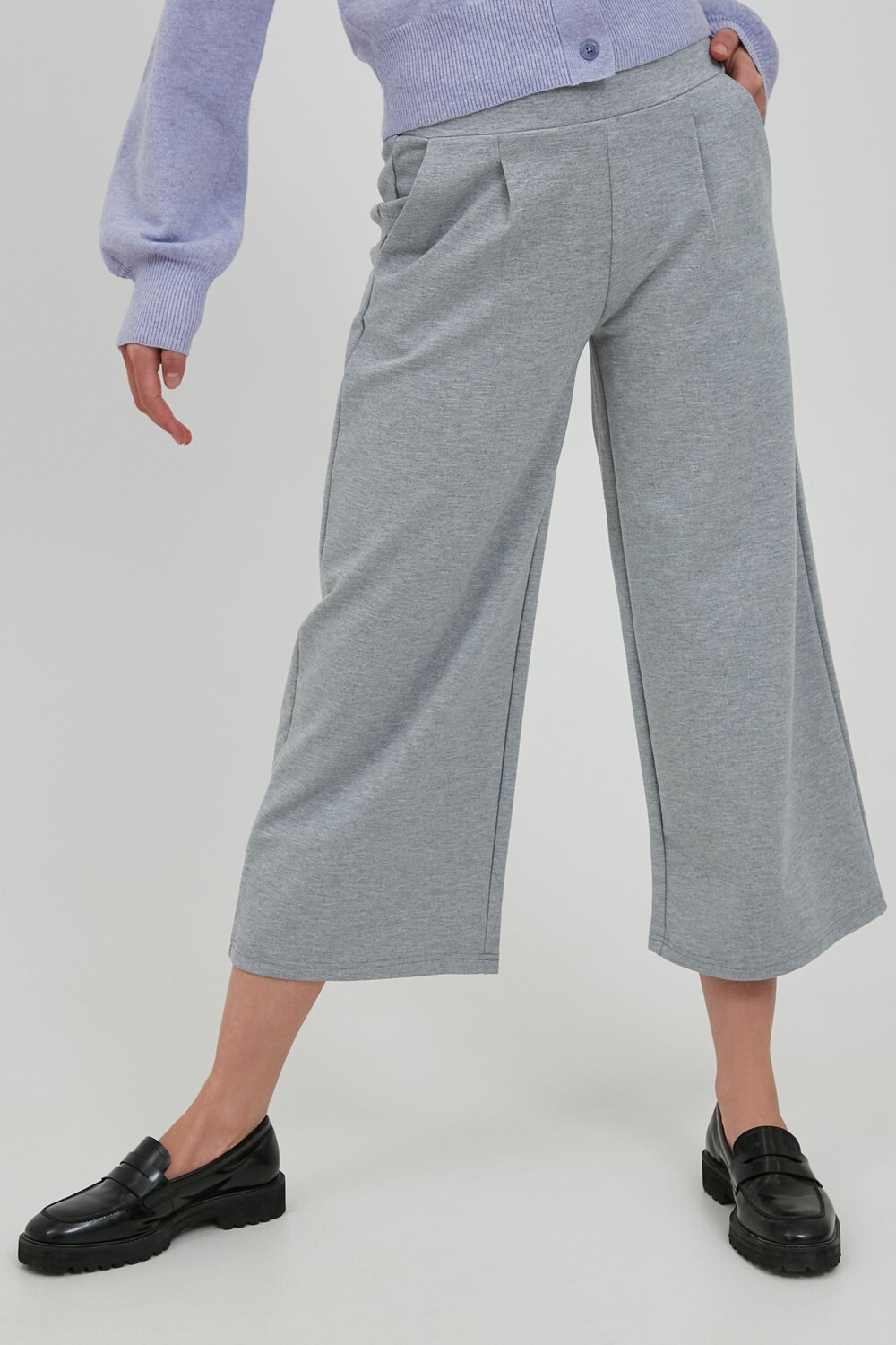 

Брюки ICHI Stoffhose, серый