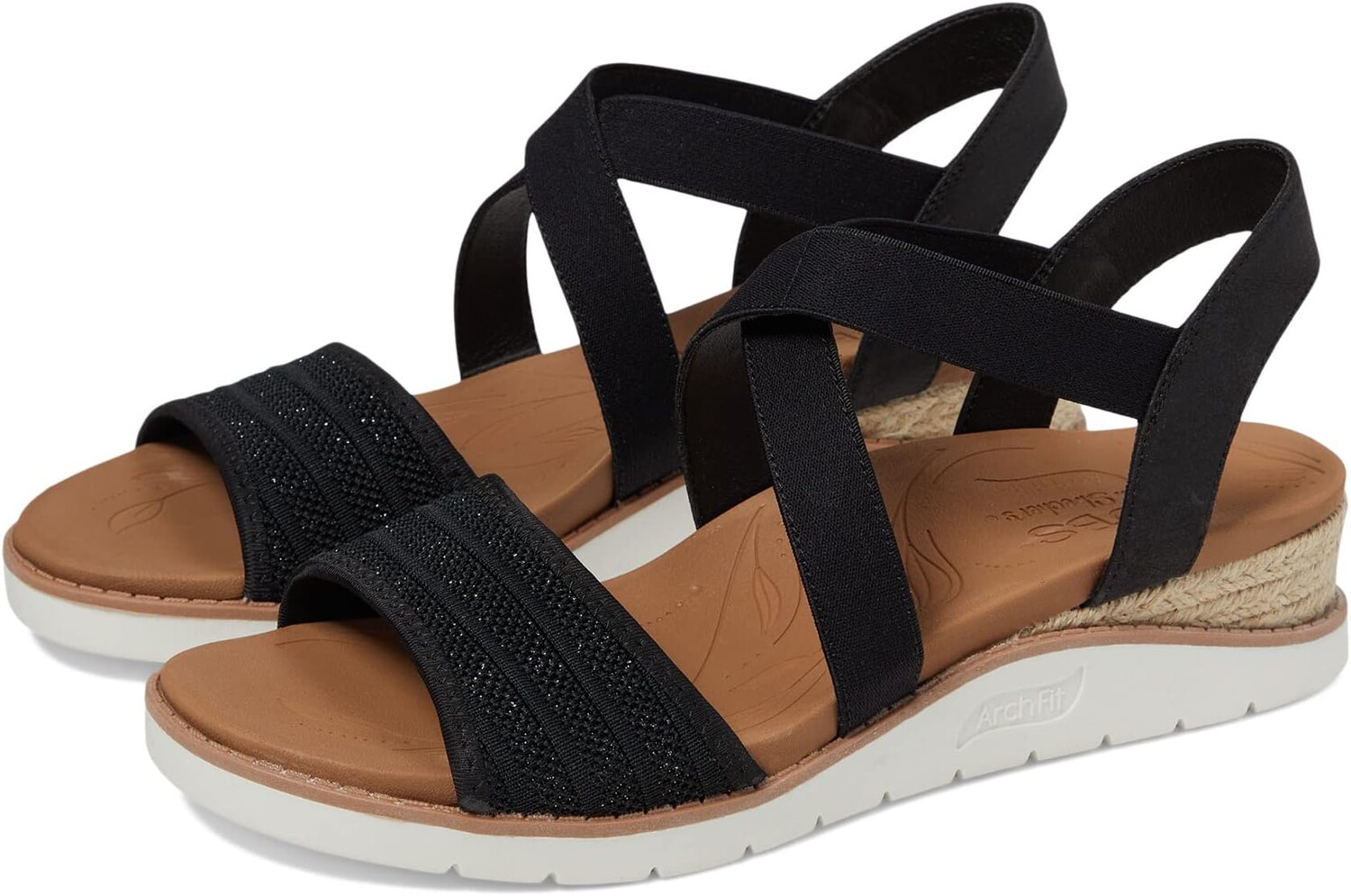 

Сандалии BOBS from SKECHERS Arch Fit Beach Kiss - Bohobeyond, черный
