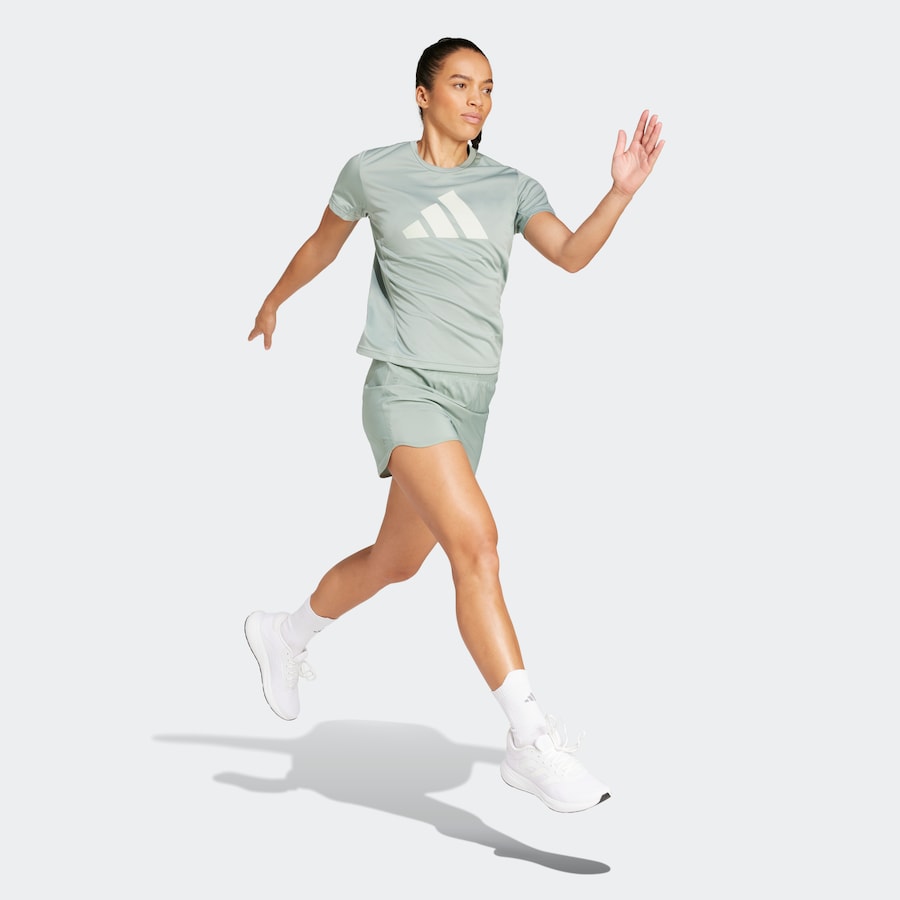 Обычные спортивные штаны ADIDAS PERFORMANCE Run it, светло-серый — фото 4