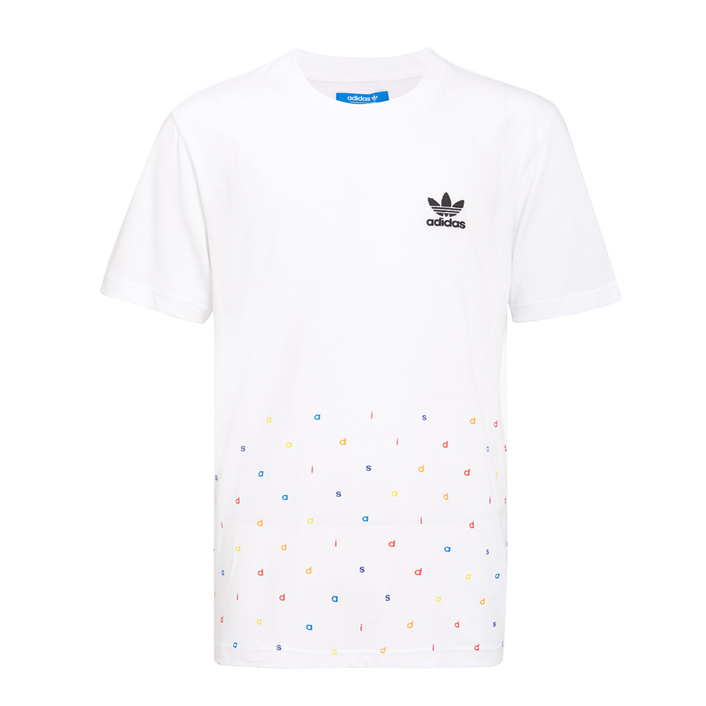 

Adidas Originals Футболка мужская белая, Белый, Adidas Originals Футболка мужская белая