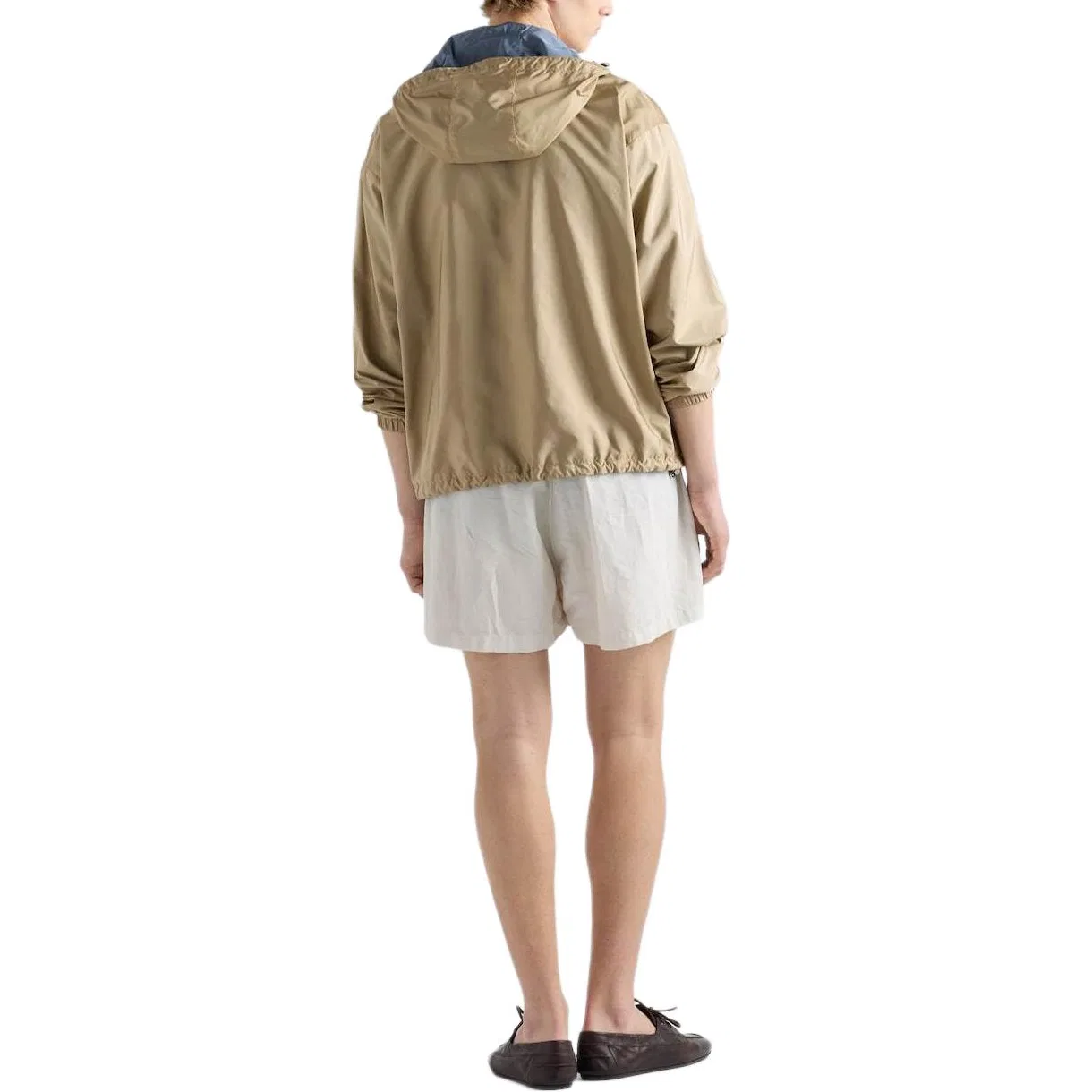 Куртка Re Nylon мужская PRADA, Blue Camel — фото 4