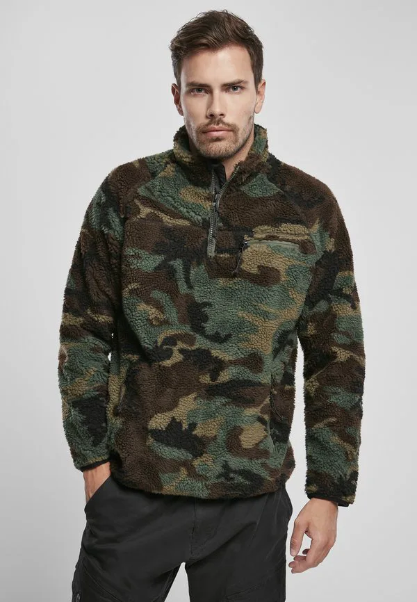 Флисовый джемпер Brandit, Woodland