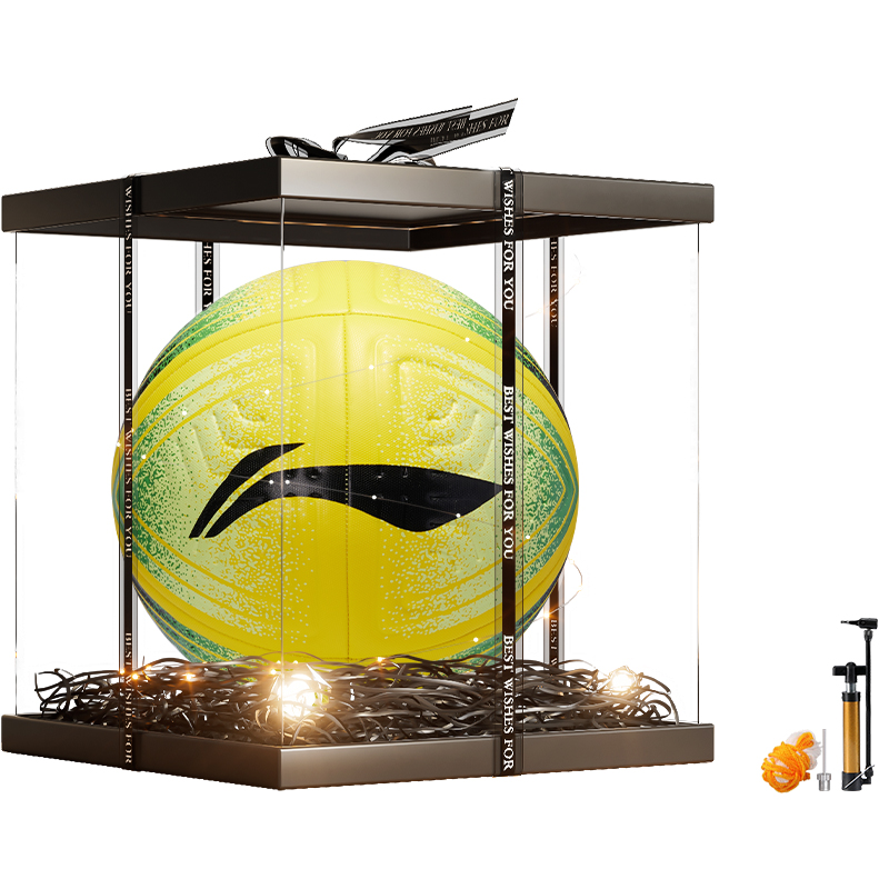 

LINING Размер 5 мяч для футбола TPU бесшовный термосварной унисекс white/orange/black/gray