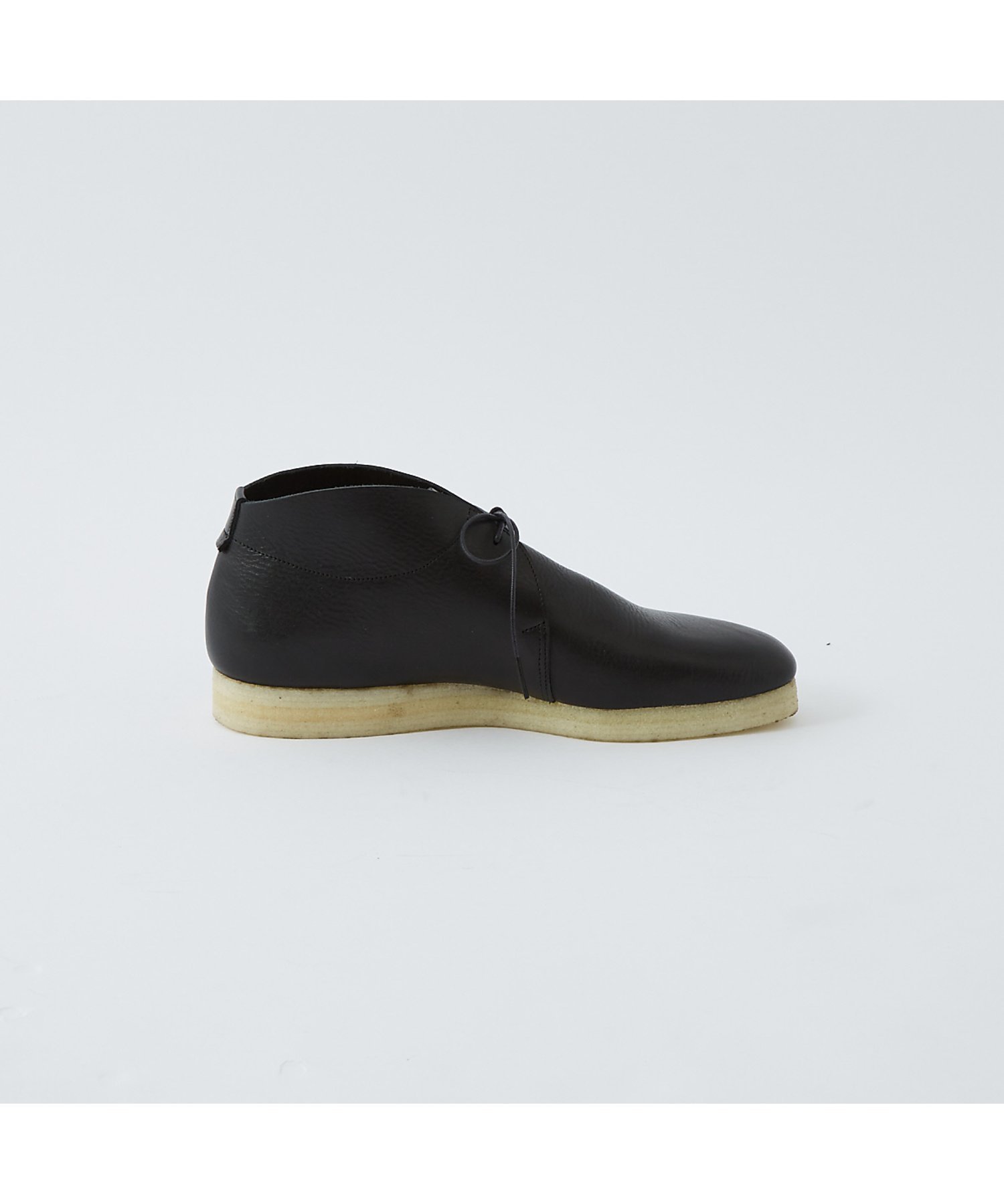 Ботинки-чукка с одной люверсной подошвой из крепа AlfredoBANNISTER, Black — фото 4