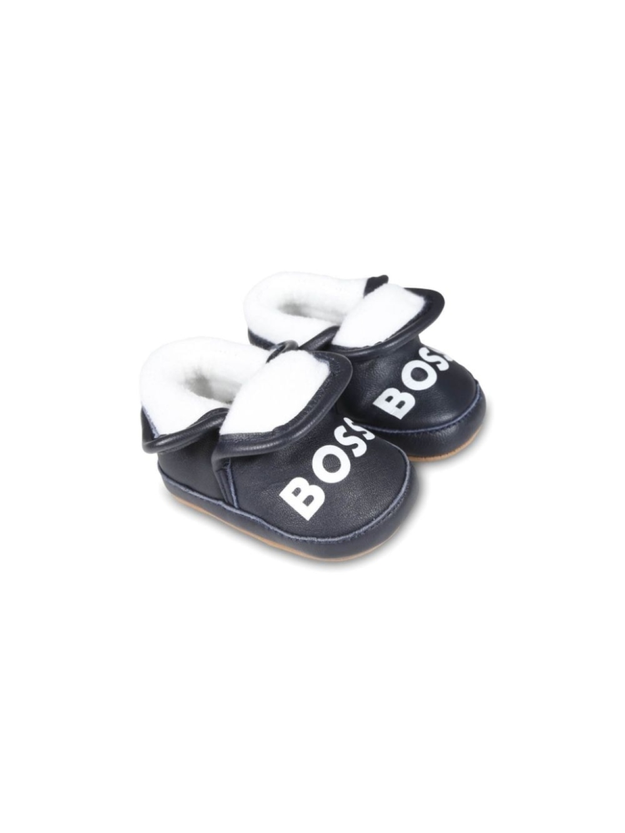 

BOSS Kidswear кроссовки с логотипом, синий