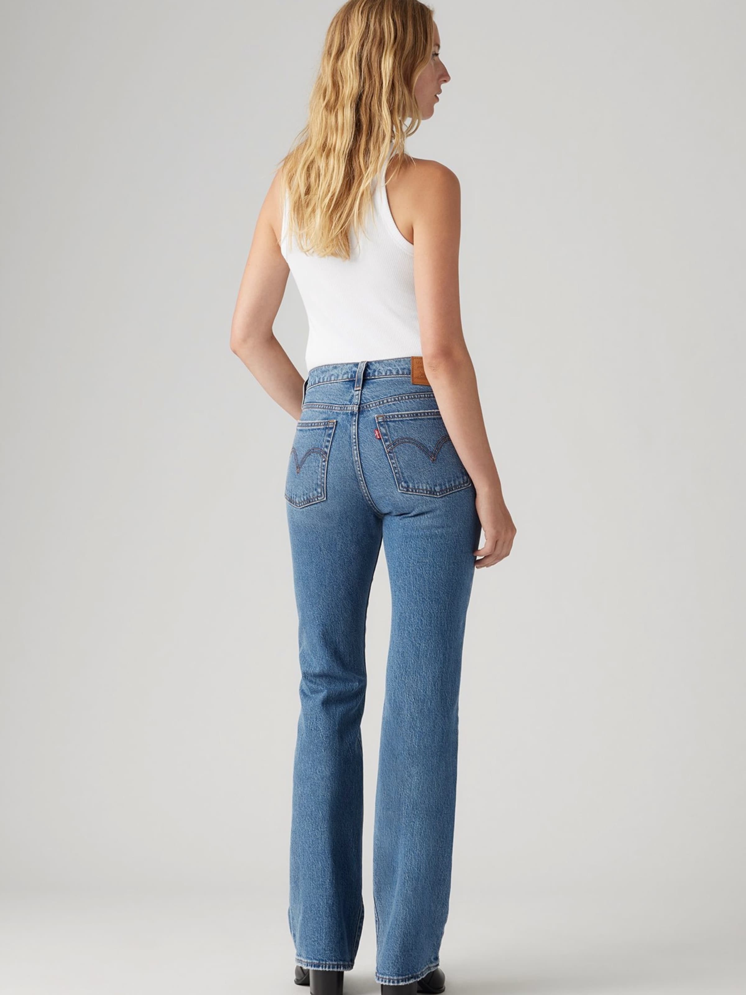 LEVI'S  Джинсы клеш 'Wedgie Bootcut Jeans' в синем дениме — фото 3