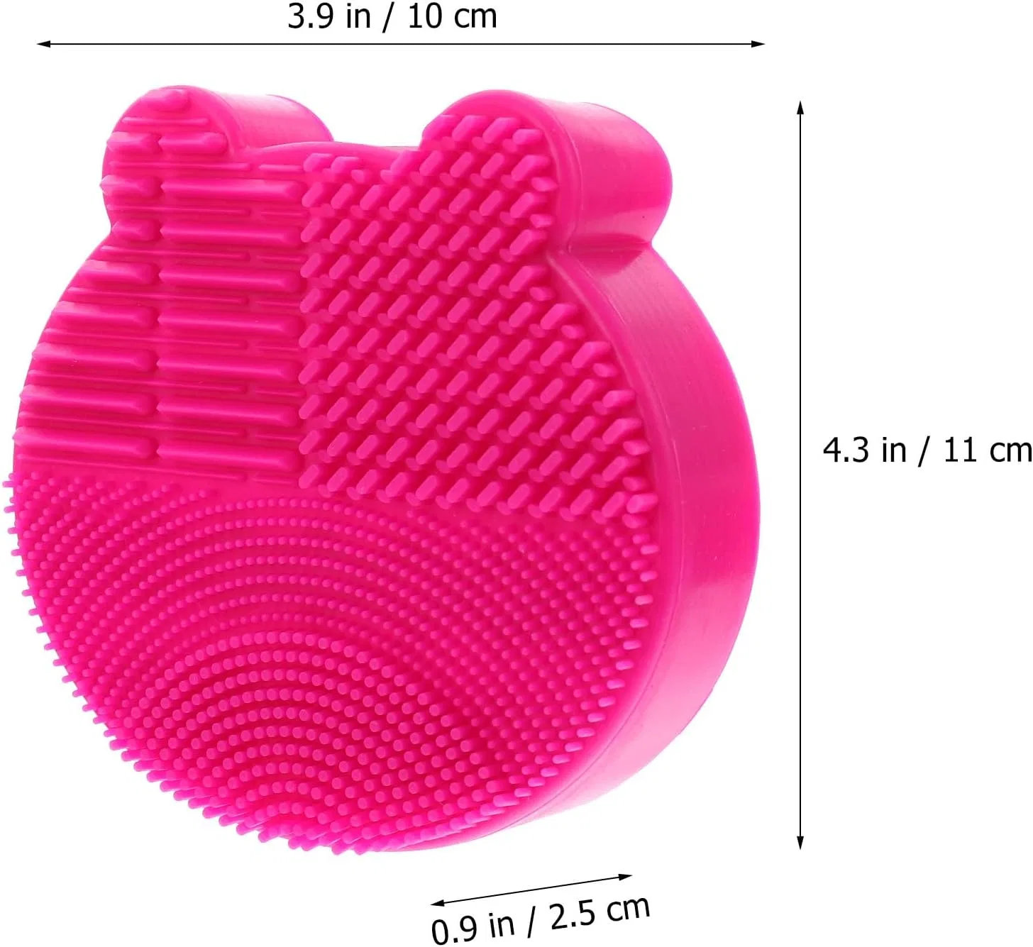Аксессуар для чистки кистей Silicone Brush Cleaning Mat with Drying Stand — фото 2