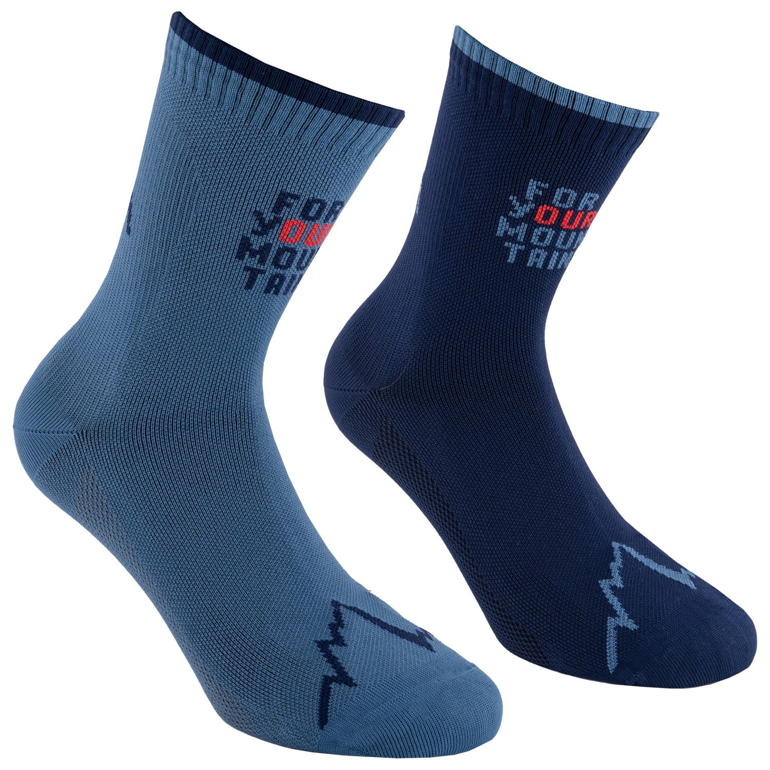 

Носки для бега La Sportiva For Your Mountain Socks, цвет Deep Sea/Hurricane