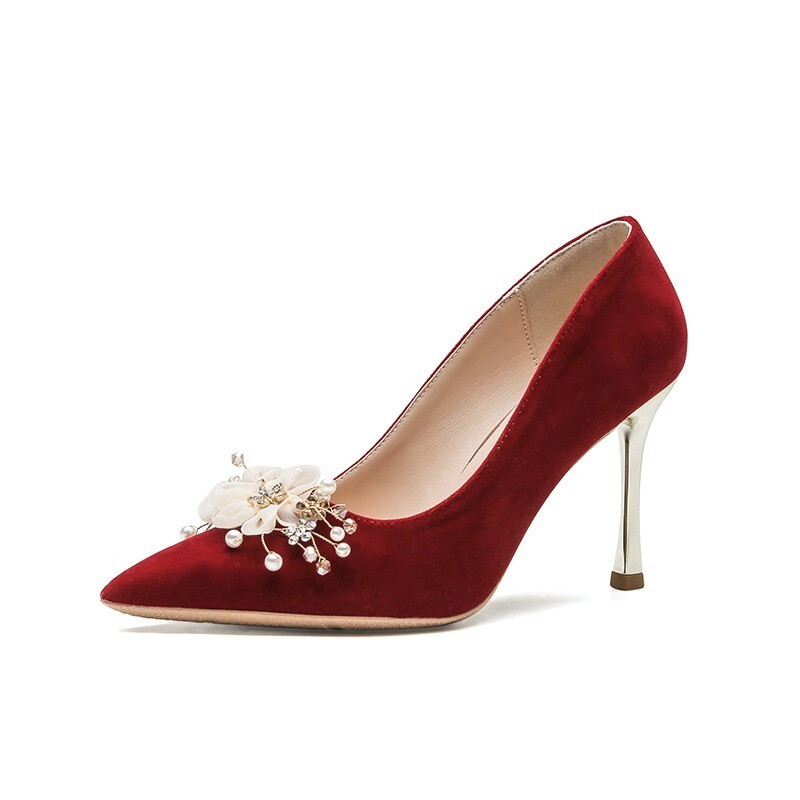 

Туфли женские на высоком каблуке Imono, цвет Red 6cm