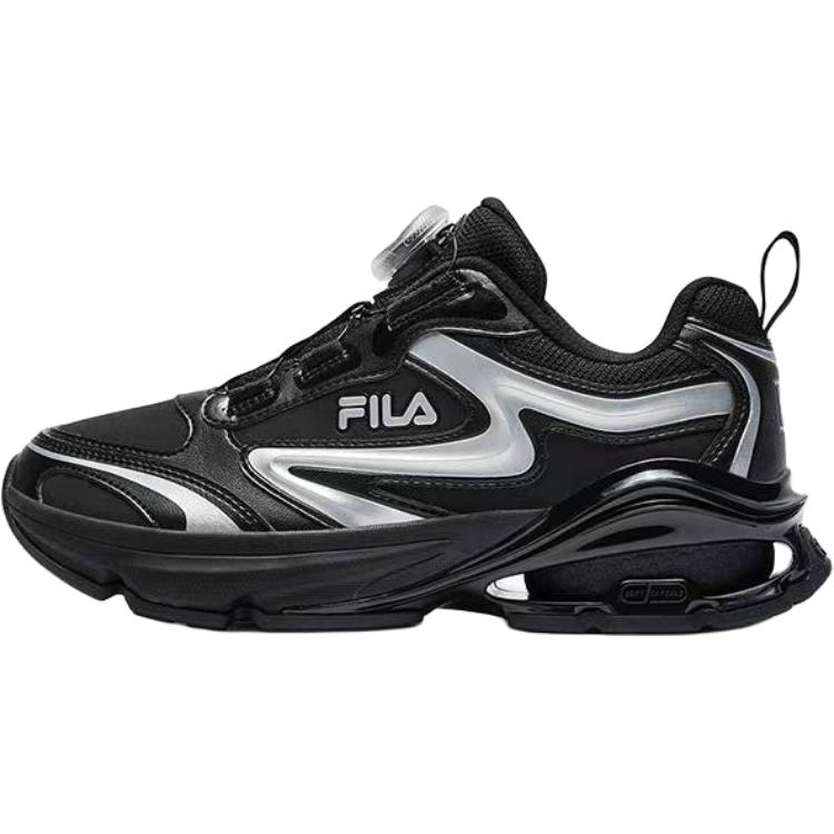 

FILA KIDS Детские кроссовки BOA с противоскользящей амортизацией и отскоком, низкие, цвет черный-серый