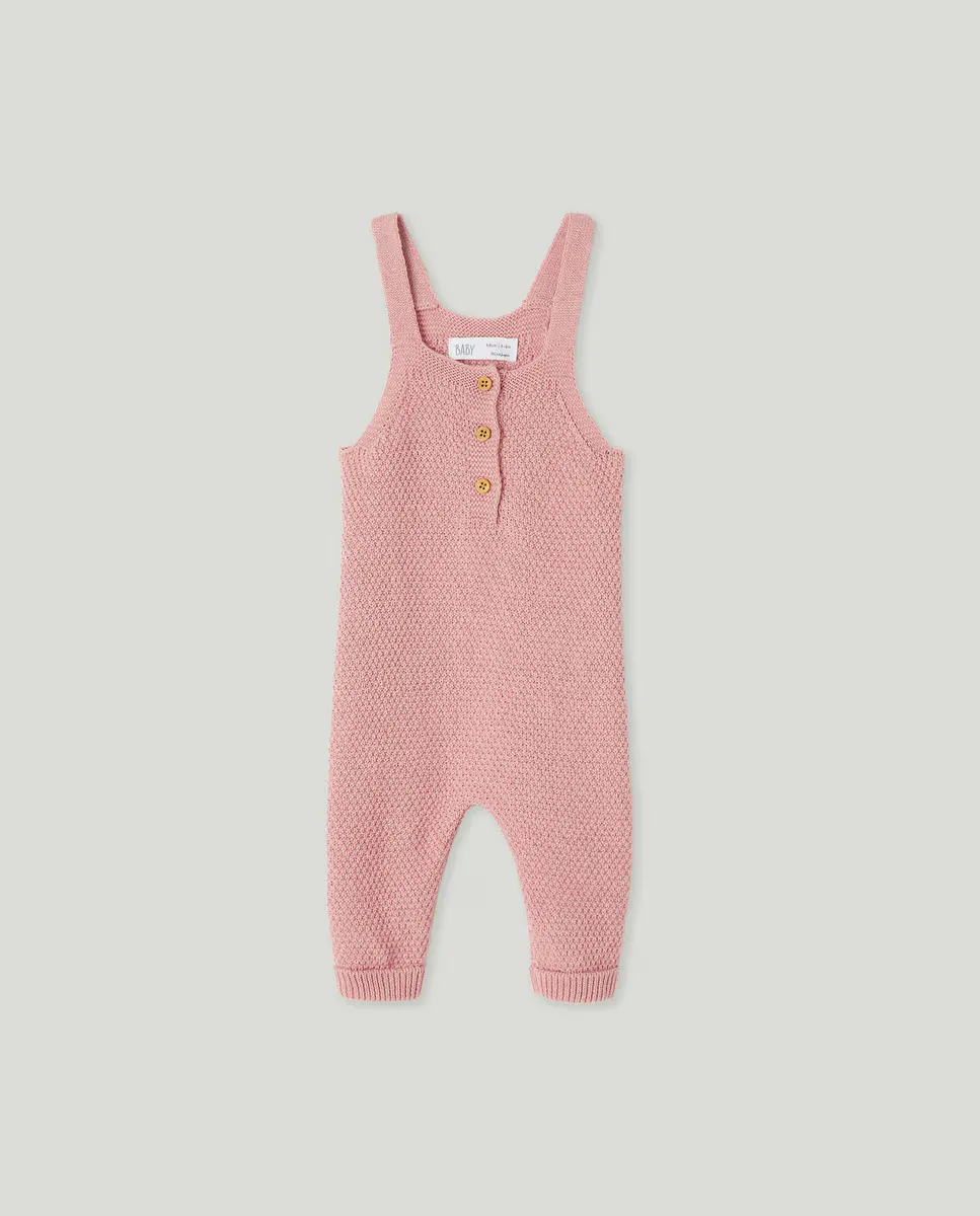 

Вязаный комбинезон для девочки Baby El Corte Inglés, цвет 200 Rosa
