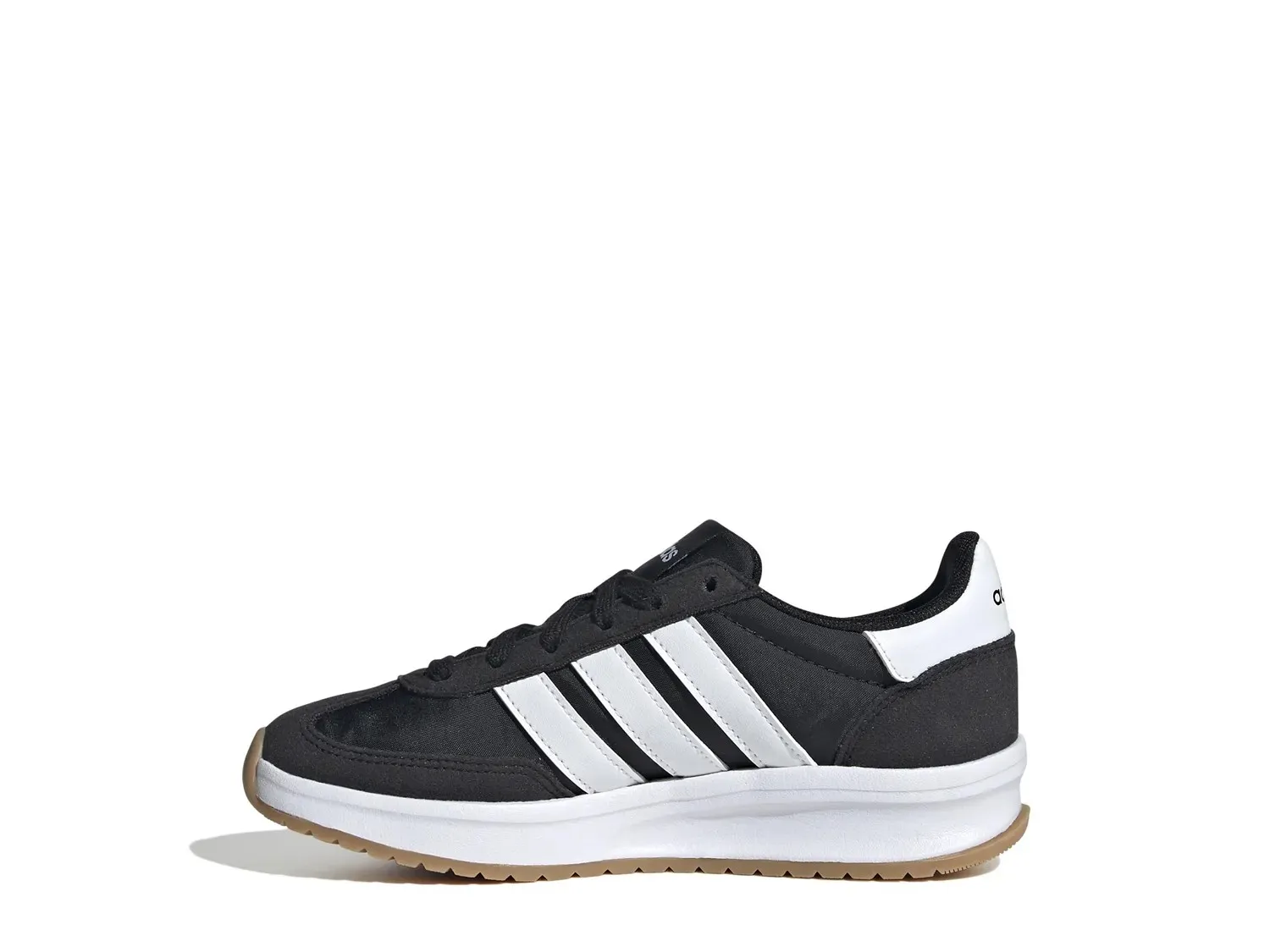 Кроссовки Adidas Run '70s 2.0 - детские, черные/белые — фото 2