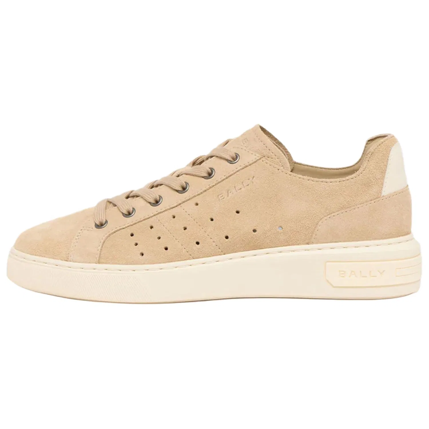 Кроссовки для скейтбординга низкие замшевые BALLY Light Umber