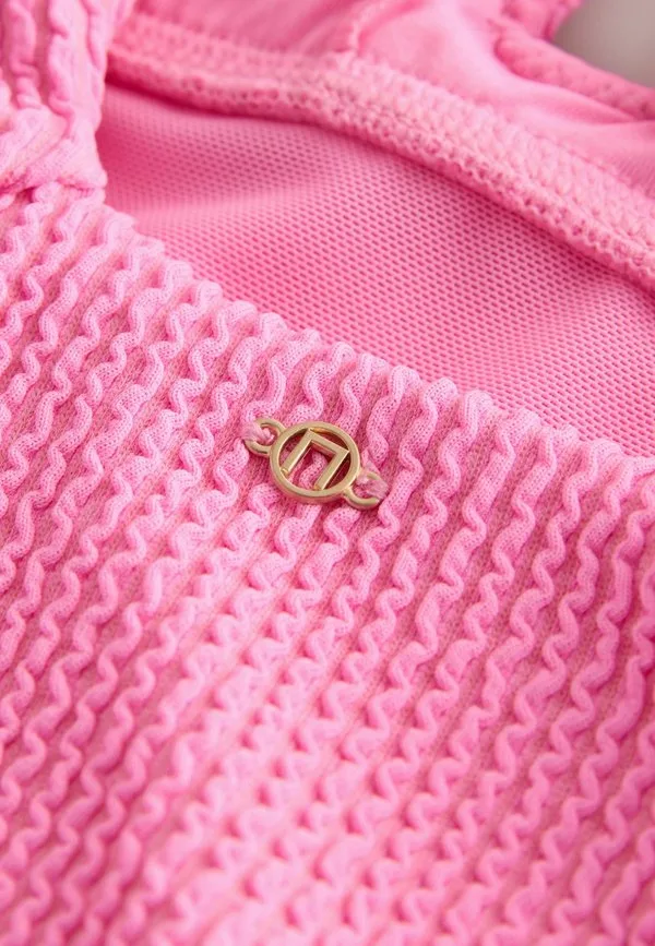 Купальник с глубоким вырезом в виде пятна загара Next, Pink — фото 2