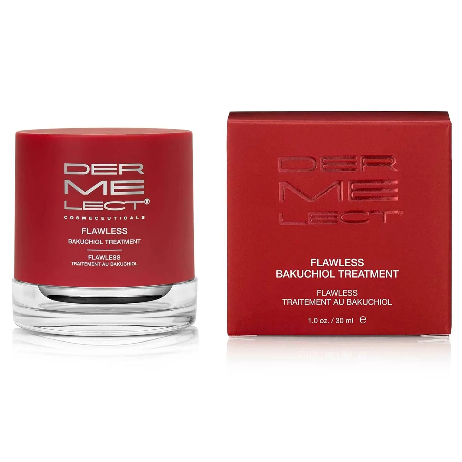 Набор для обновления кожи Dermelect (сыворотка для лица Dermelect Outcrease Retinol Trifecta и средство для ухода за кожей Dermelect Flawless Bakuchiol Treatment) — фото 3