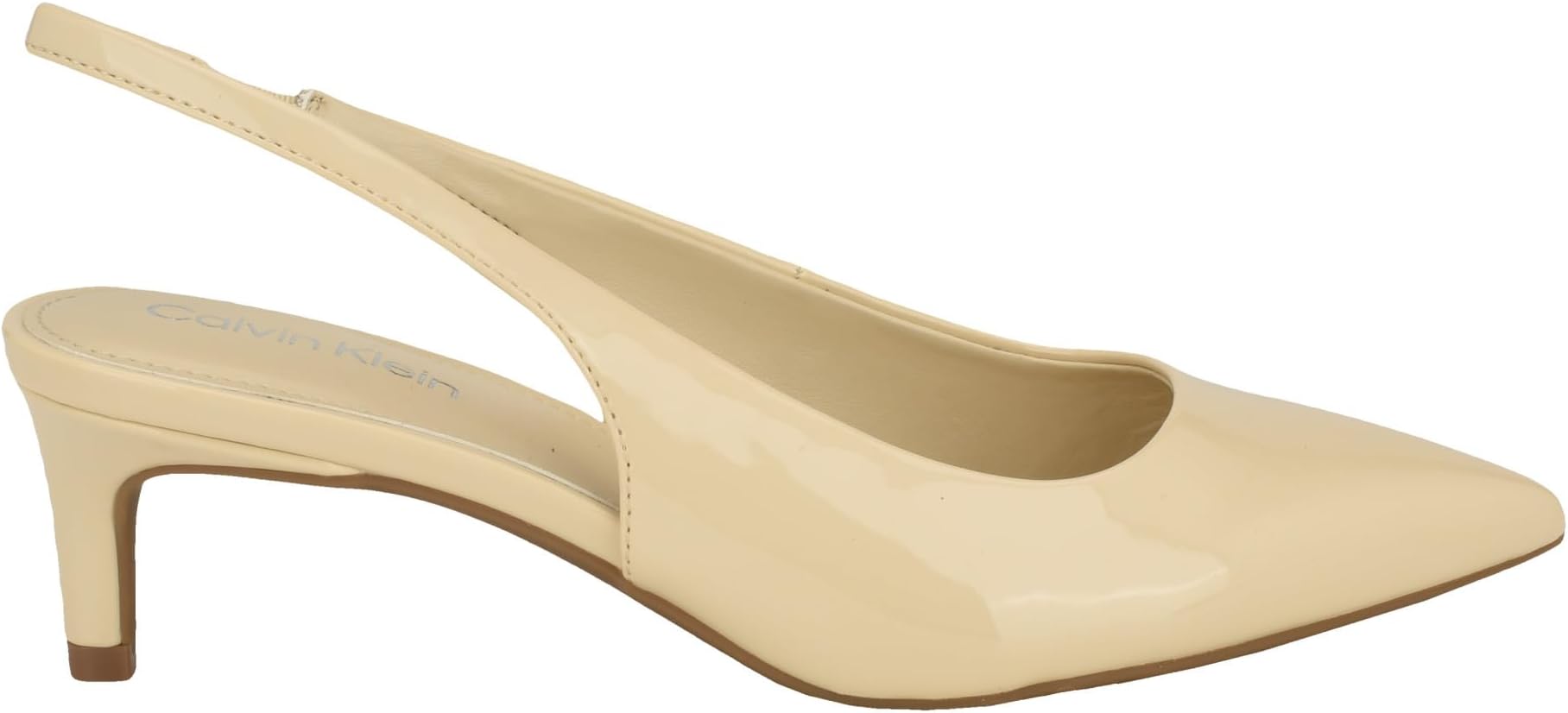 Туфли Calvin Klein Dainty, цвет Cream Patent — фото 4