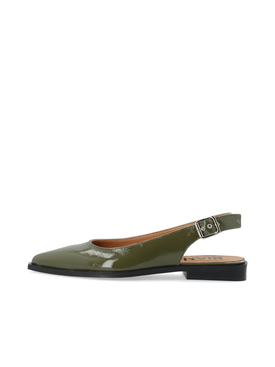 Туфли-лодочки с открытой пяткой Bianco Victoria, Green