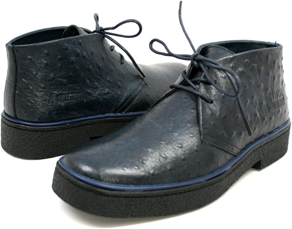 

Оригинальные мужские высокие ботинки Chukka Playboy от British Walkers British Collection, темно-синий