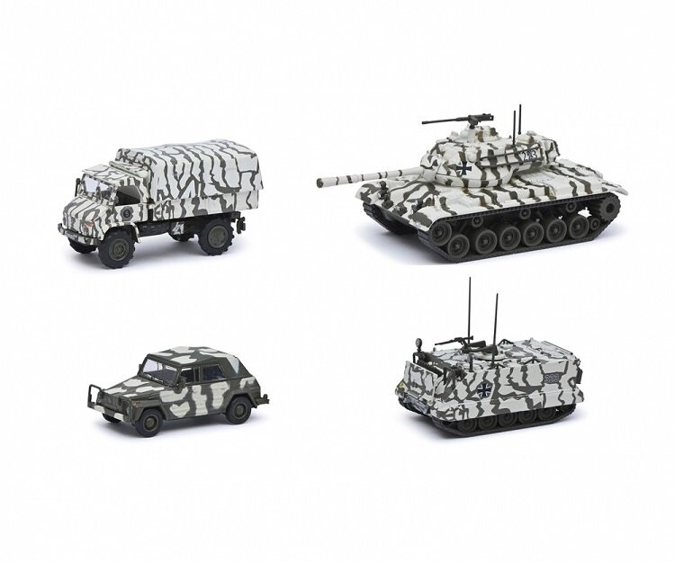 

Комплект Schuco Зимний камуфляж Бундесвера масштаб 1:87 452653000