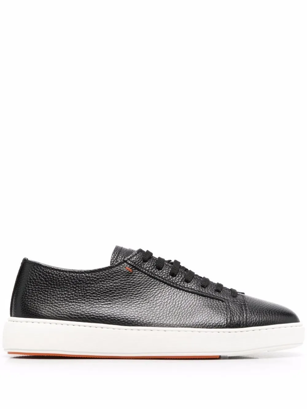 

Кеды на шнуровке Santoni, черный
