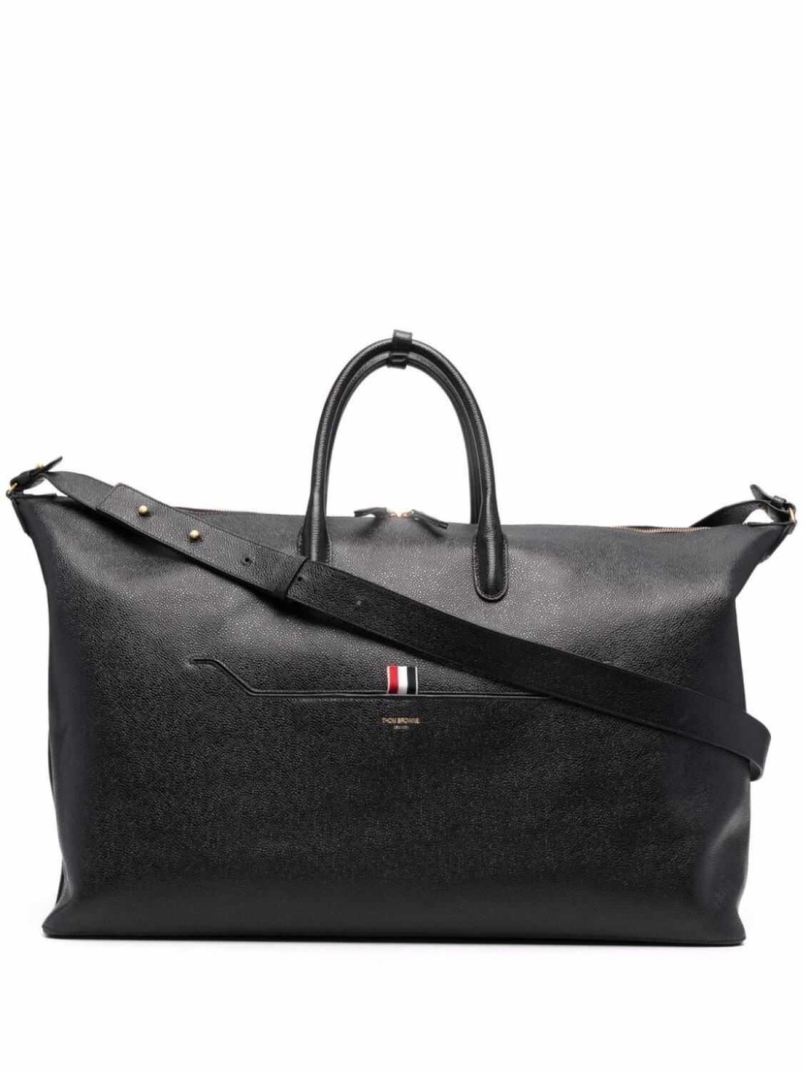 

Thom Browne дорожная сумка с полосками RWB, черный