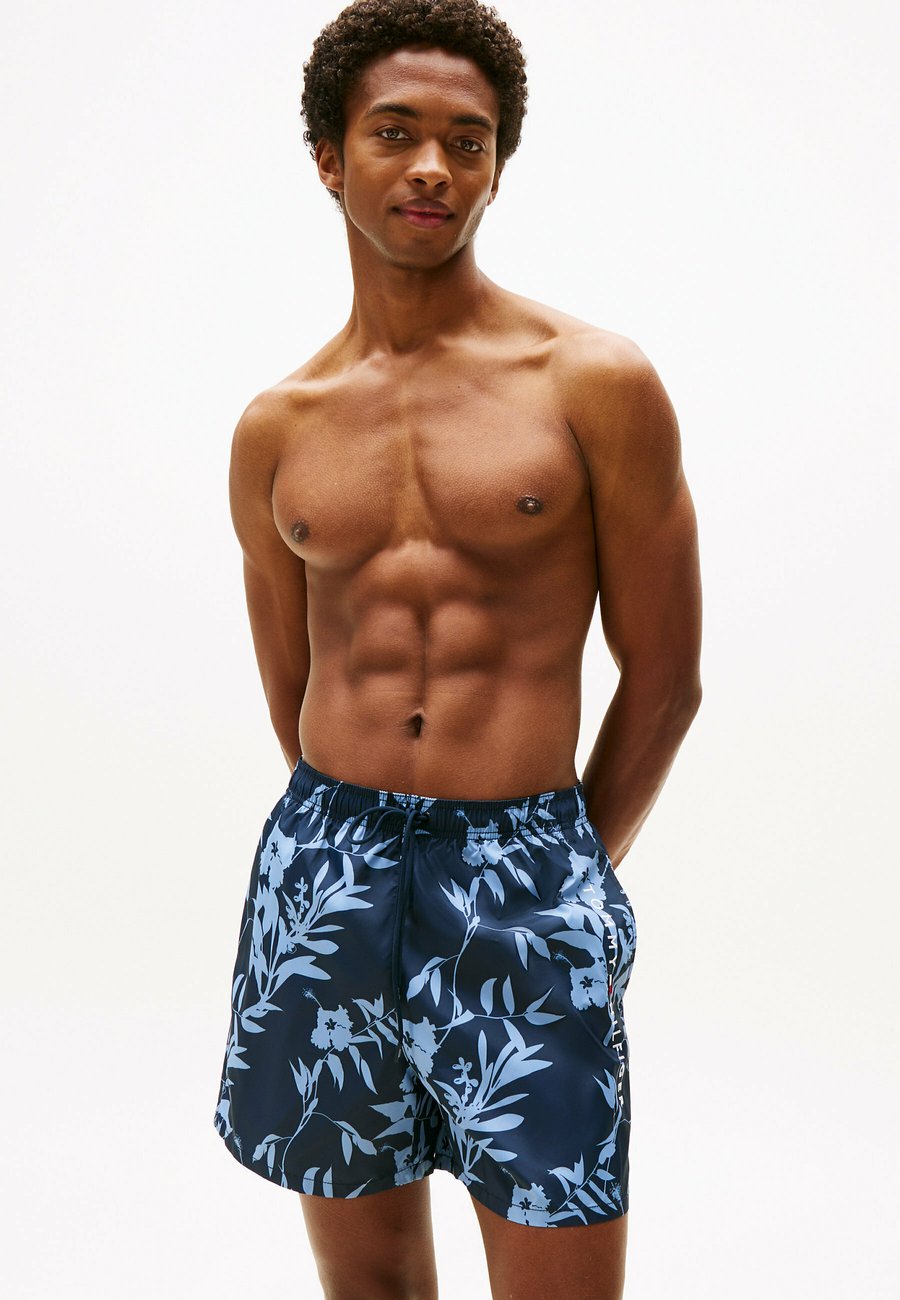 

Шорты для плавания Tommy Hilfiger MEDIUM , Floral Tropic Aop Desert Sky/Dark Blue