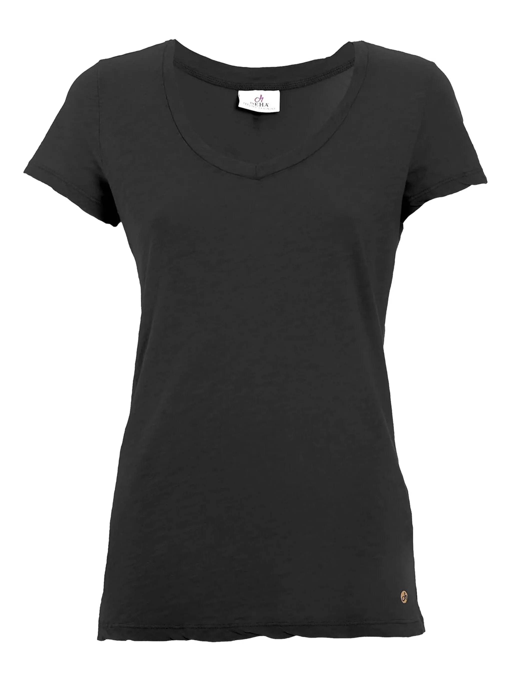 

Футболка с U-образным вырезом Deha, черный