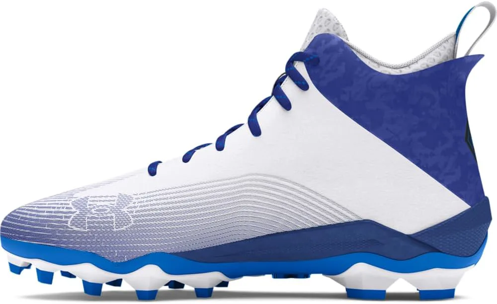 Мужские футбольные бутсы Under Armour Hammer 2.0 Mc, белый — фото 2