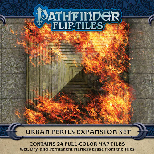 

Ролевая игра Paizo Publishing Pathfinder RPG: Flip-Tiles - Urban Perils Expansion