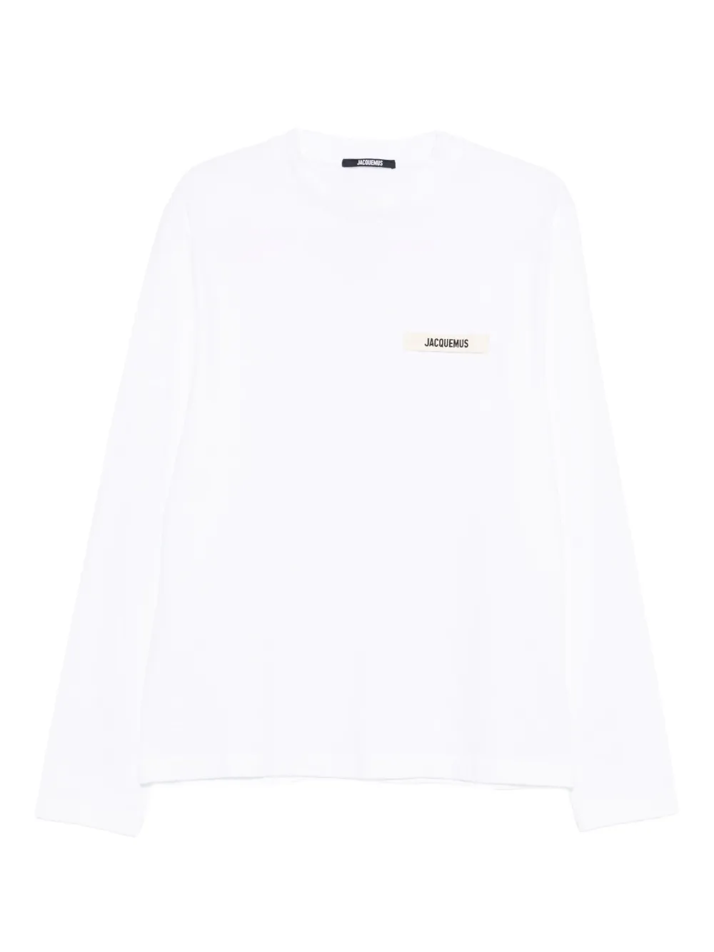 Футболка Le T-shirt Gros Grain JACQUEMUS, белый