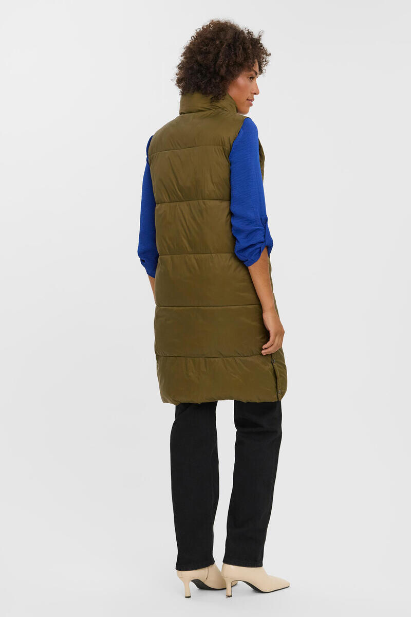 

Стеганый жилет Vero Moda, зеленый