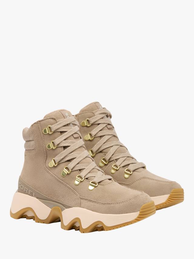 Кроссовки для походов Kinetic Conquest из смесовой замши SOREL, Taupe/Multi — фото 2