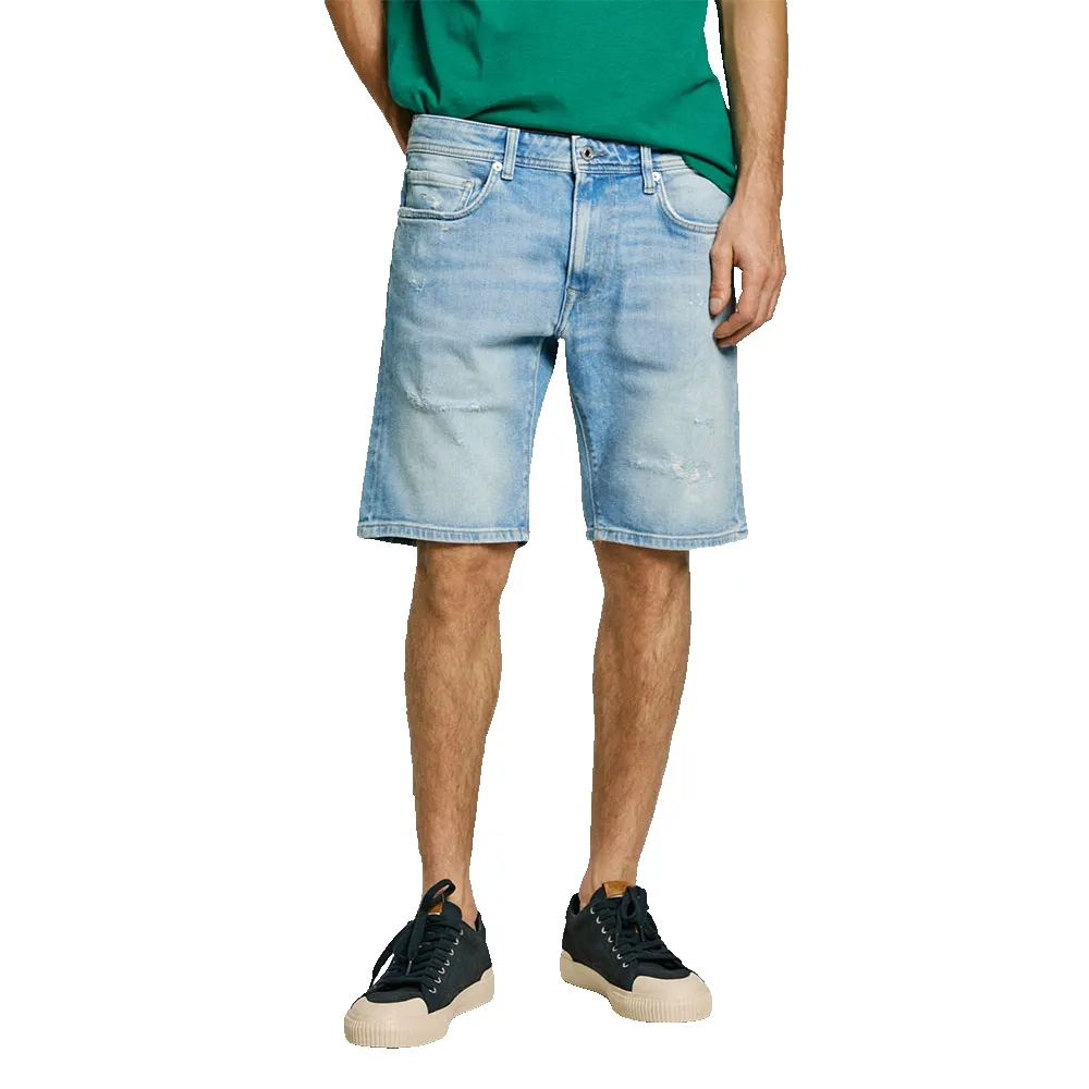 

Шорты Pepe Jeans Taper Stanley denim, синий