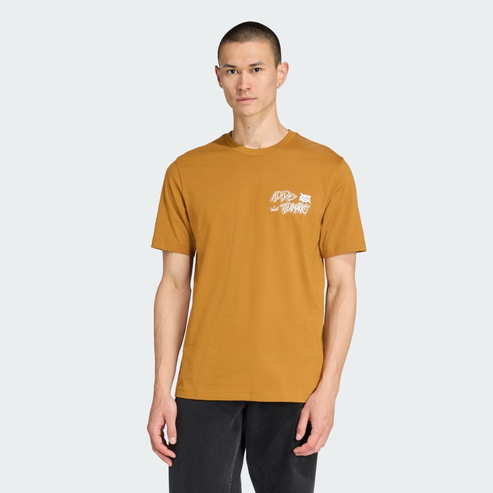 

Футболка Adidas Trefoil Series Loose Tee, цвет Gold Ochre