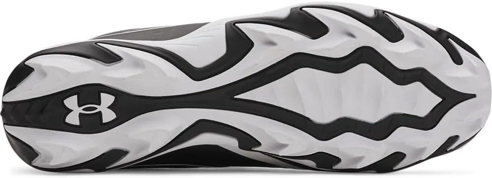 Бейсбольные бутсы Under Armour для мужчин Leadoff Icon Low Rm, черно-белый — фото 3