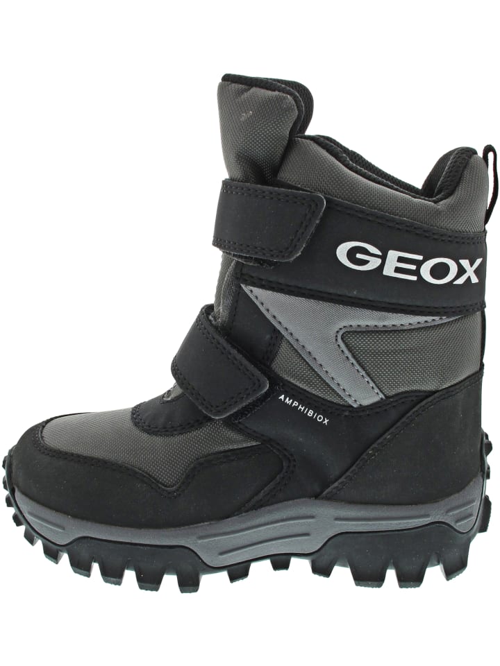 

Geox Гималайские ботинки на липучках серого цвета