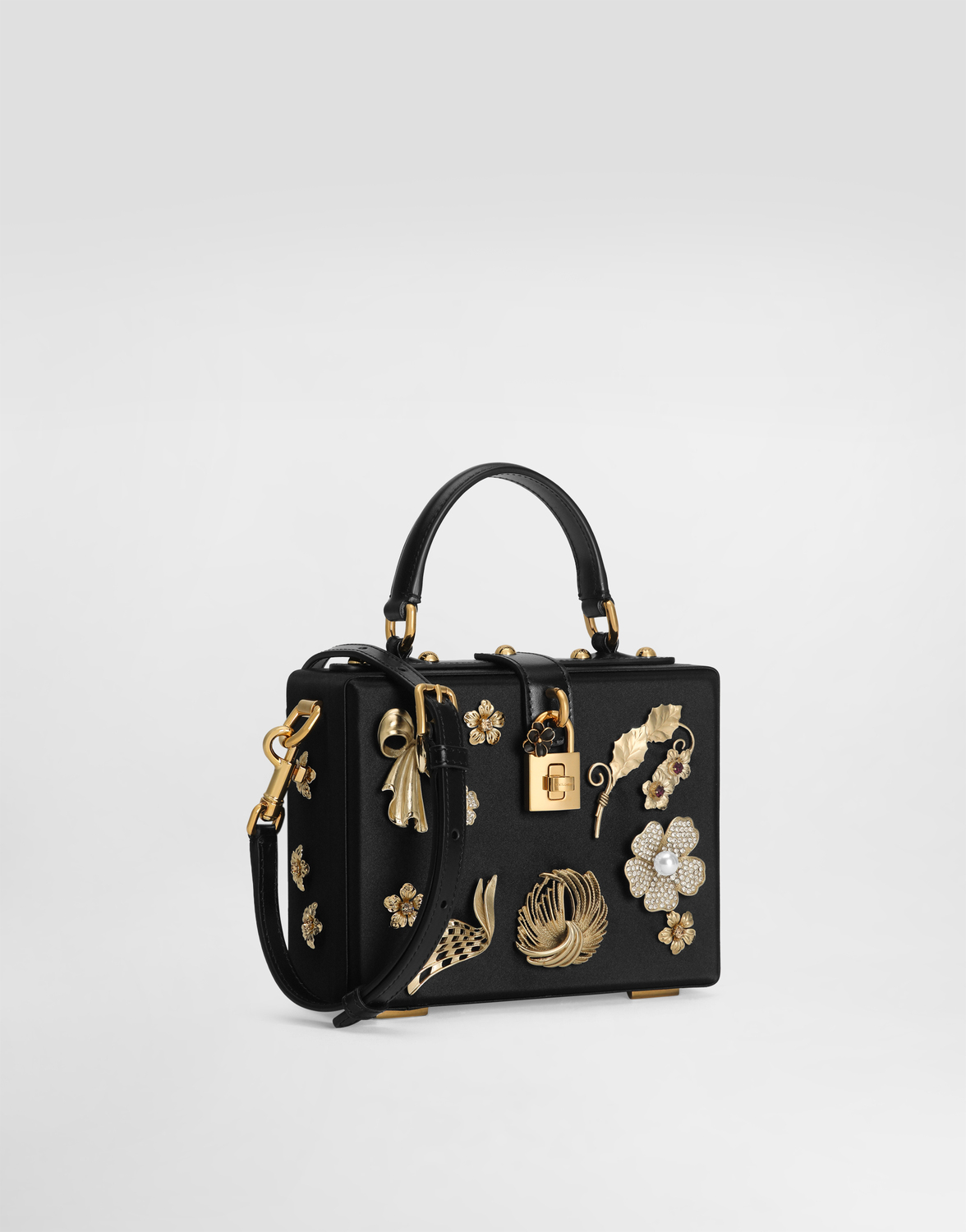 Сумка dolce box Dolce & Gabbana, черный — фото 3