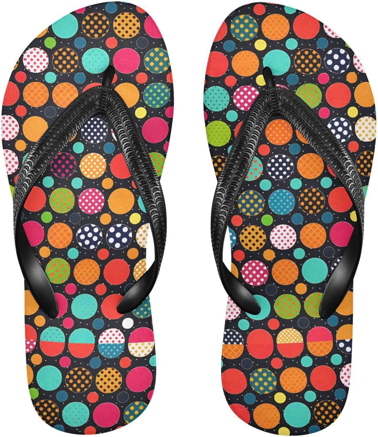 

Женские и мужские шлепанцы MNSRUU неоновые с веселыми мультяшными сердечками, женские слайды, мужские сандалии, шлепанцы для душа, летние нескользящие шлепанцы для плавания, пляжа и ванной, Dot I 5492