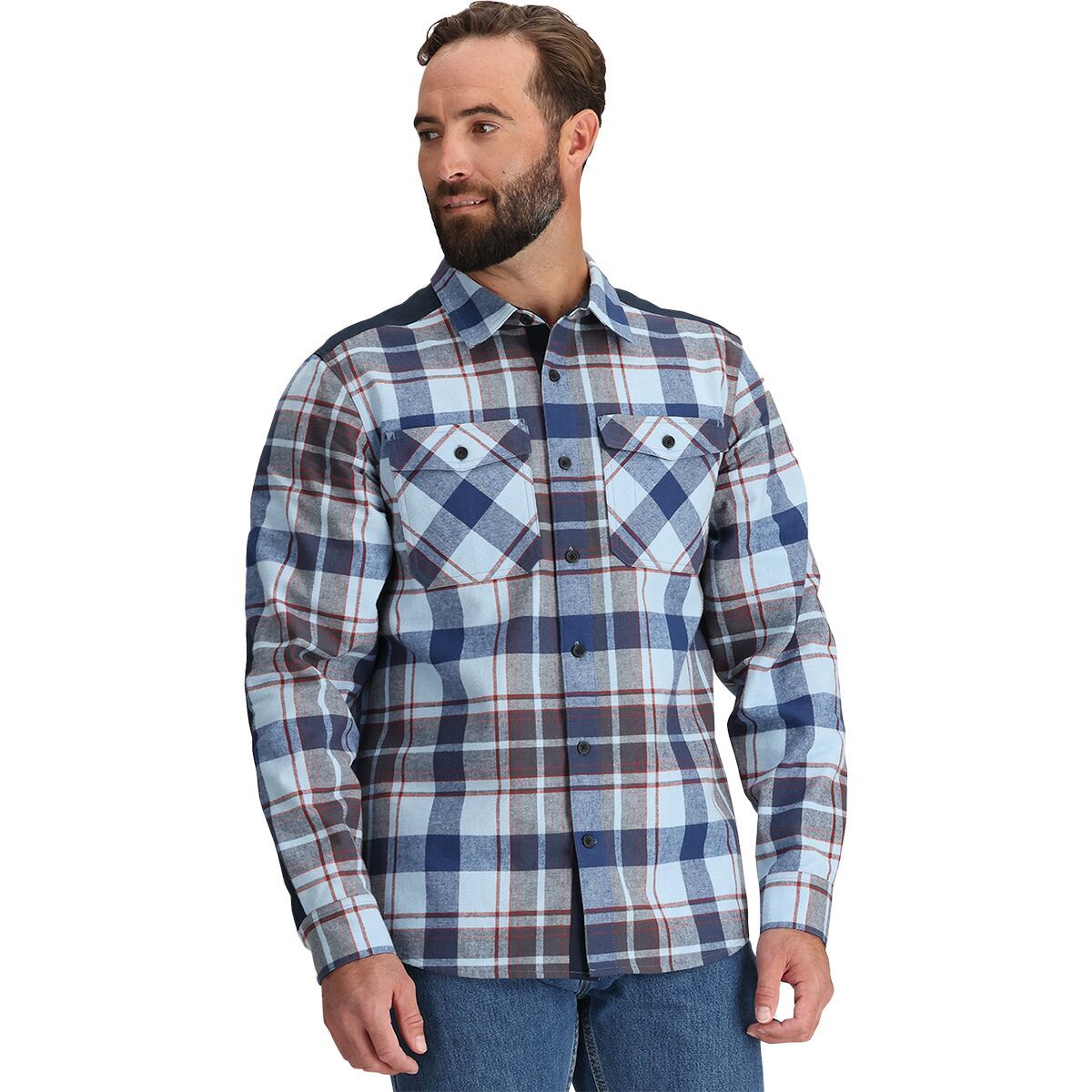 

Фланелевая рубашка-пиджак Wallingford Outdoor Research, цвет olympic plaid
