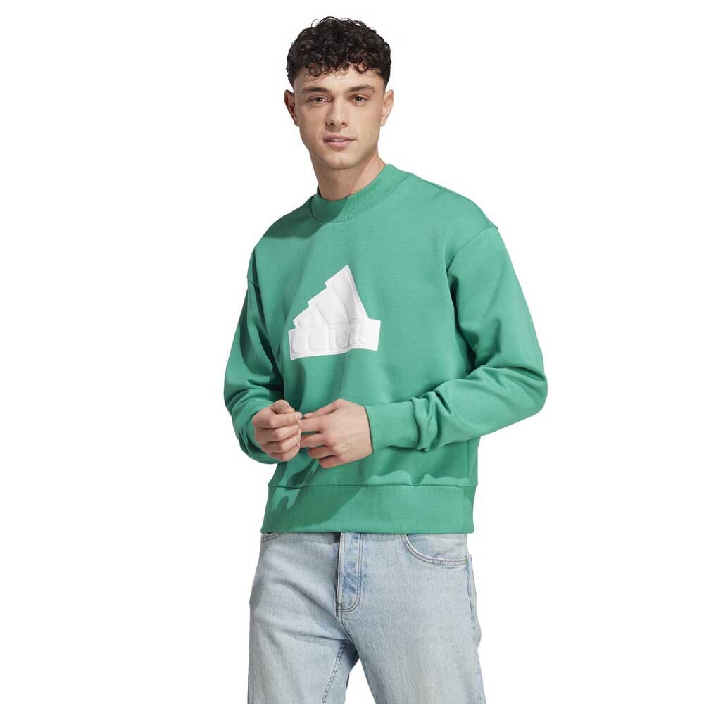 

Толстовка adidas Fi Bos Crew, зеленый