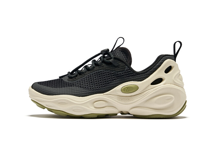 

Кроссовки для активного отдыха женские с низким верхом черного цвета Merrell
