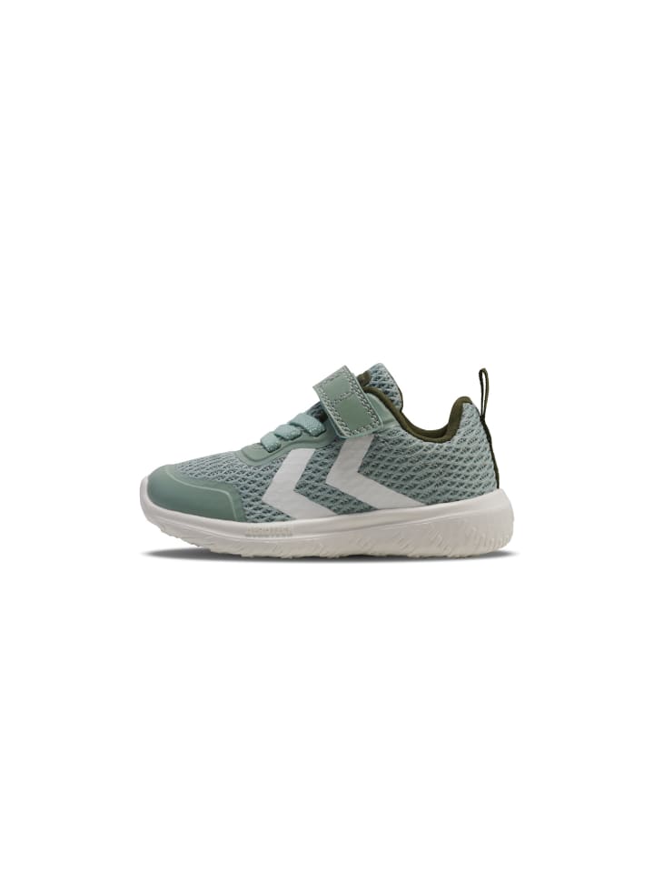

Кроссовки на шнуровке Hummel, цвет olivine