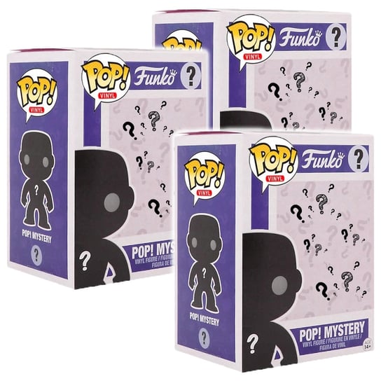 

Фигурка Funko Pop Mystery Box, 3 шт. Inna marka