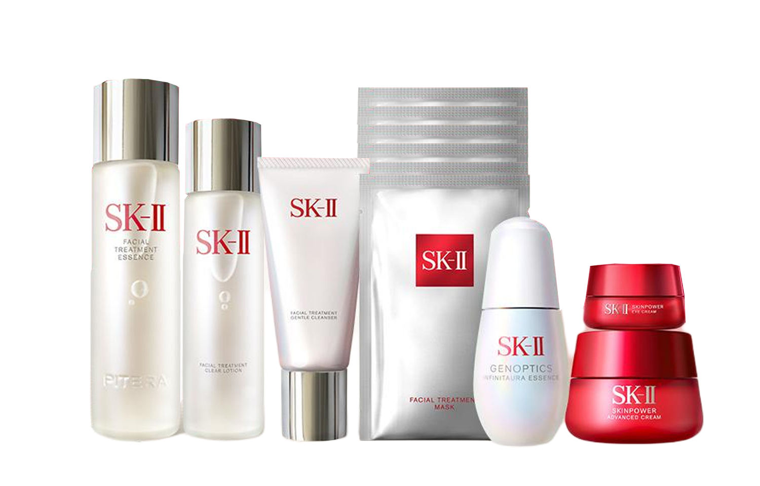 

SK II сыворотки, лосьон, крем для лица, очищающее средство наборы для ухода за кожей увлажнение и гидратация SK-II