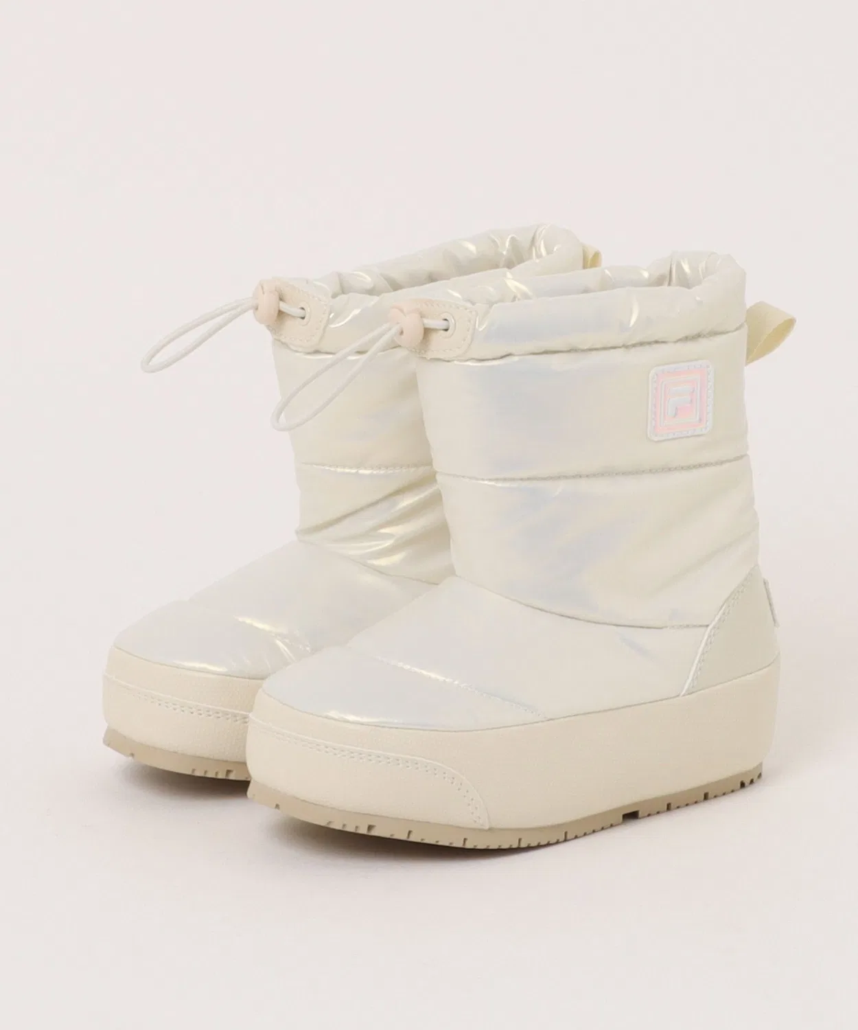 Ботинки FILA Mirrorball Boots Kids White/Grey