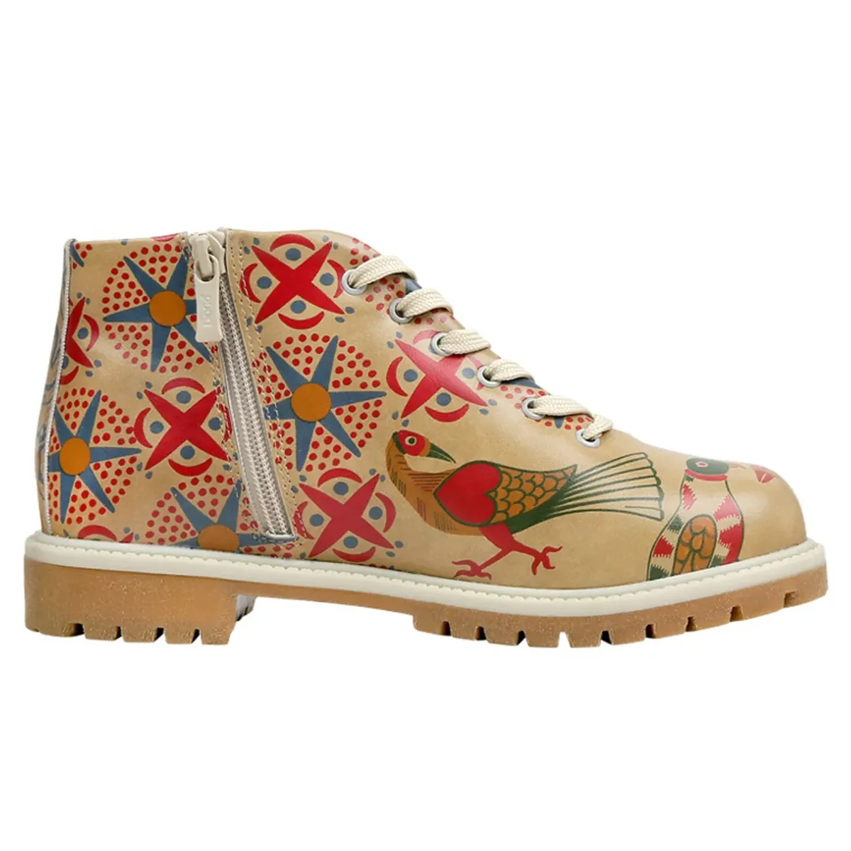 DOGO Boots "Женские укороченные ботинки Love Birds Vegan Женские ботинки / женские", Vegan, цвет Natur — фото 3