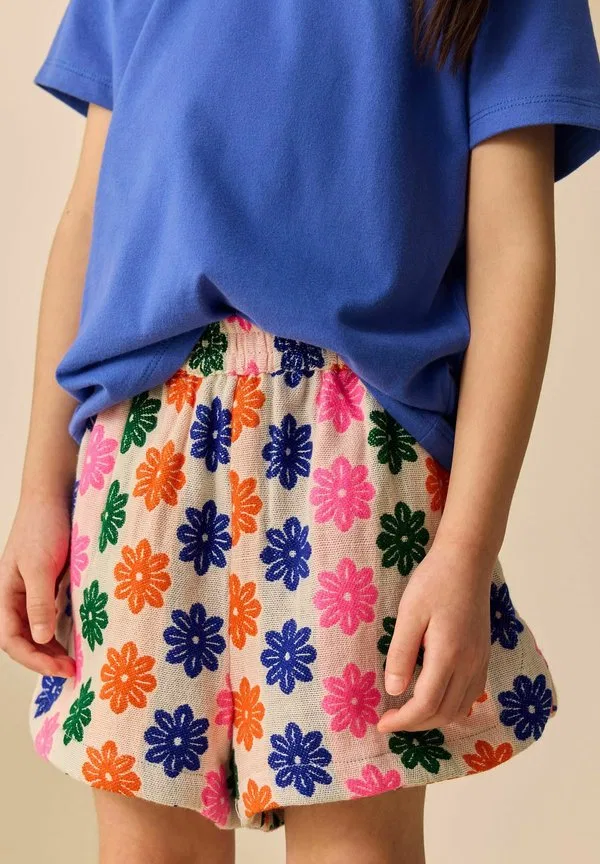 Жаккардовые шорты стандартного кроя. шорты Next, Multicoloured Flower — фото 3