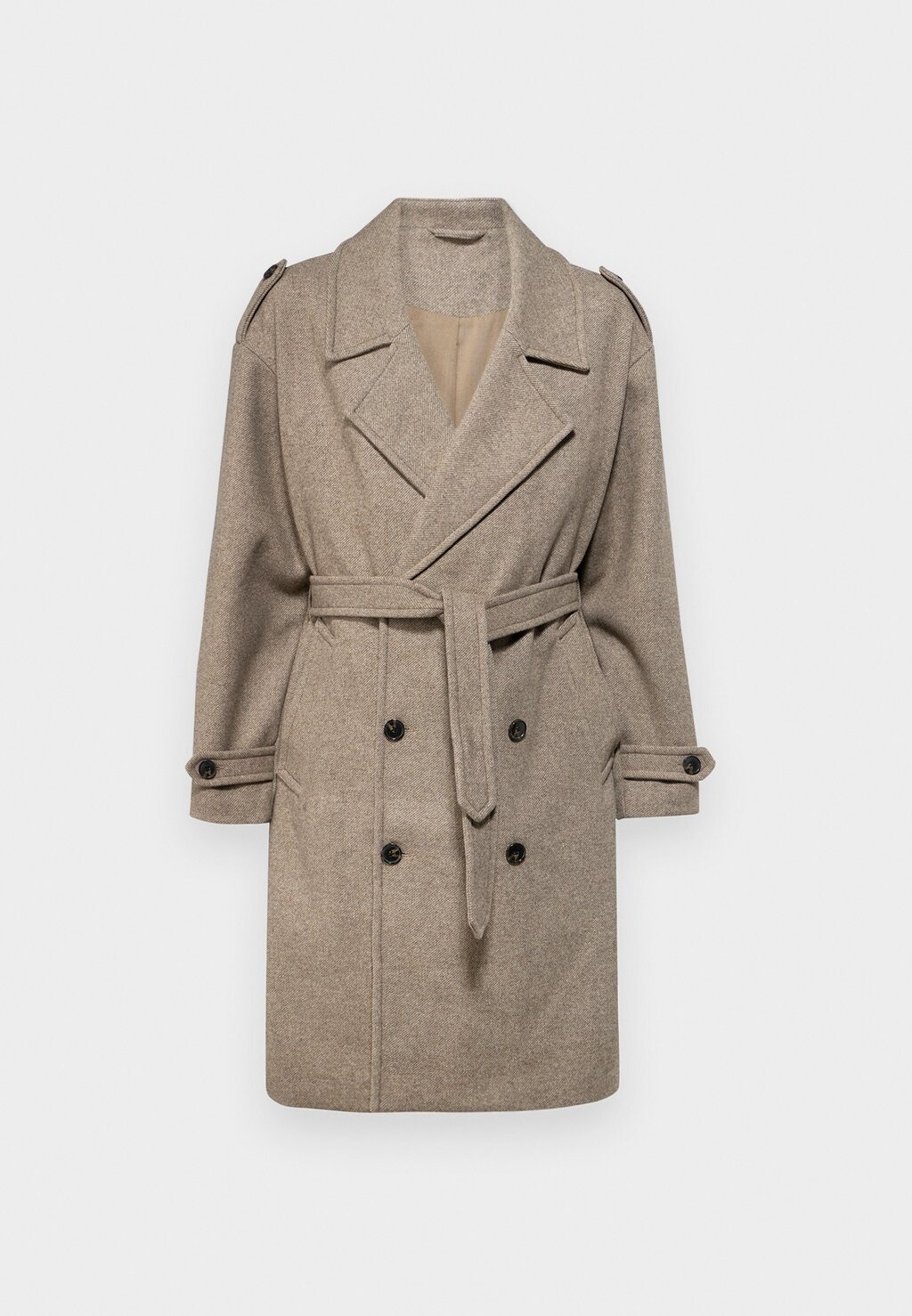 

Классическое пальто JORNOHO COAT Jack & Jones PREMIUM, бежевый